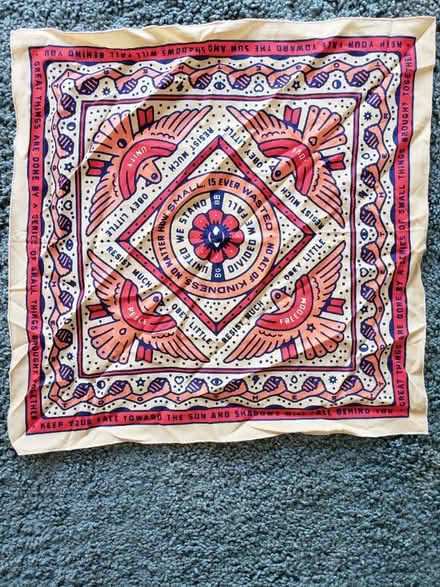 Photo of free Good vibes bandana (Phinney Ridge) #1
