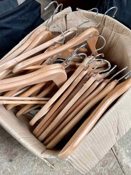 Photo of free Wooden hangers (IP1) #1