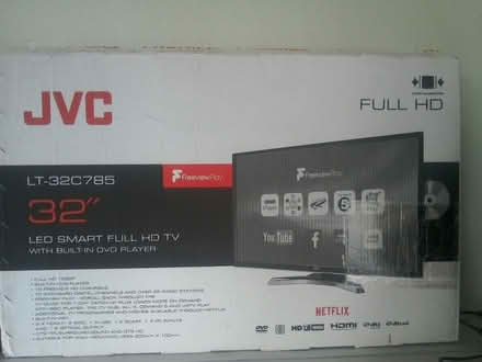 Photo of free Non-Working JVC LT-32C785(B) 32" LED Smart TV see details. (Harborne B32) #2