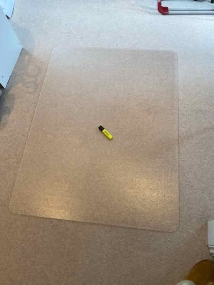 Photo of free Office chair mat (Walthamstow E17) #1