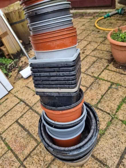 Photo of free Plant pots (Cogges OX28) #1