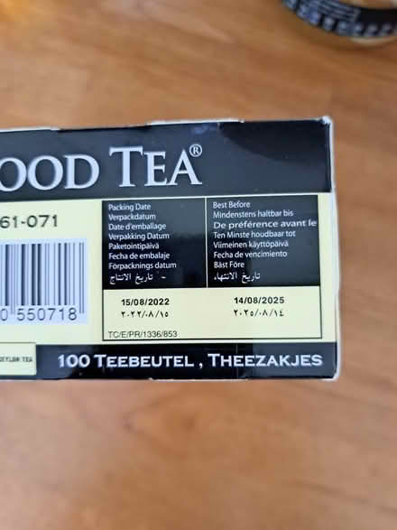Photo of free Ceylon black teabags (Bransgore BH23) #2