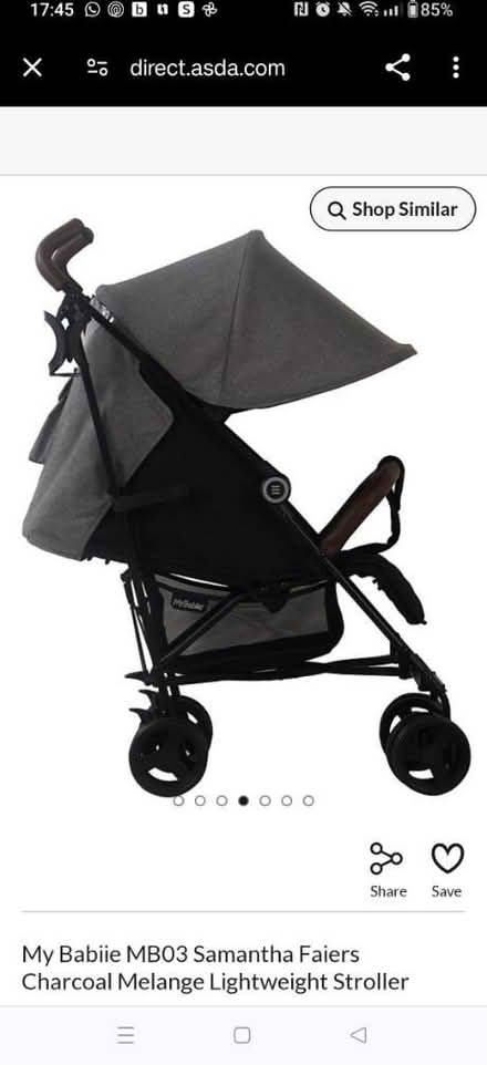 Photo of free My Babiie MB03 Lightweight Stroller (Larkfield, ME20) #3