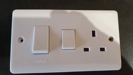 Photo of free Cook Switch with socket (IP4) #1
