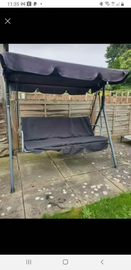Photo of free Garden swing seat (Kilburn DE56) #1