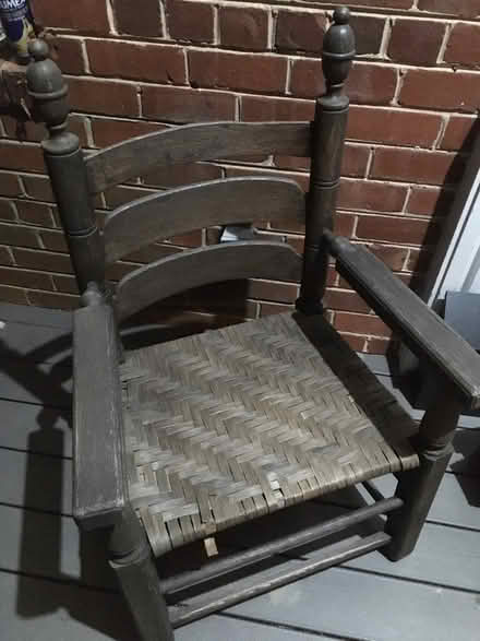 Photo of free Ladder Back Chair, plaited seat (Bethesda 20814 near BCC HS) #1