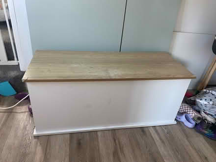 Photo of free Blanket / toy box (Woodlesford, LS26) #1