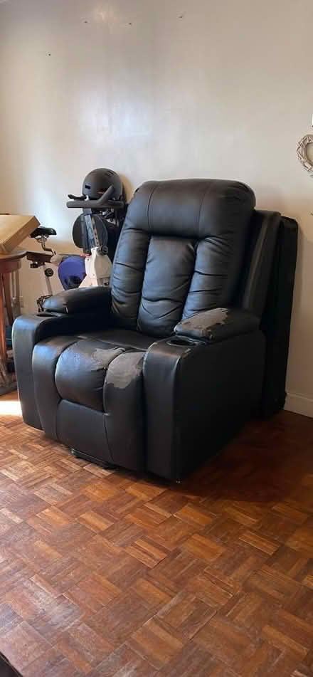 Photo of free Large arm chair with foot rests (Guildford) #2