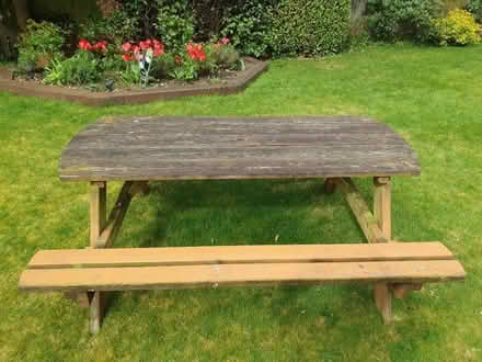 Photo of free Garden Table and Benches (Wokingham RG40) #1