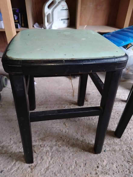 Photo of free Pair of wooden stools (Inwood SY6) #1