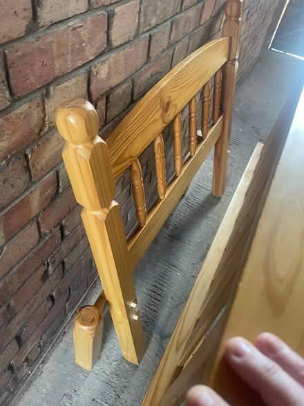 Photo of free Single Bed Frame (Harold Hill RM3) #1