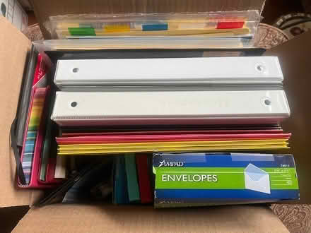 Photo of free Office/School Supplies (Clinton) #1