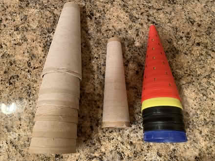 Photo of free Yarn Cones, Plastic & Cardboard (Penn Valley) #1