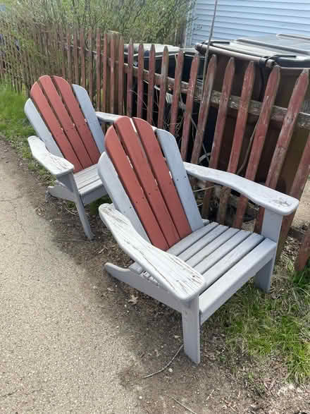 Photo of free Wooden Adirondack Chairs (Bexley) #1