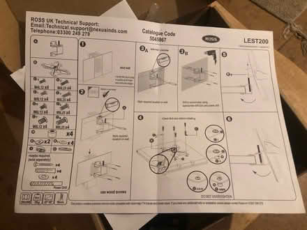 Photo of free TV wall bracket (Braybrooke Road, Hastings TN34) #3