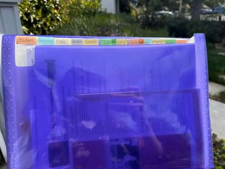 Photo of free File organizer with tabs (Santa Clara) #2