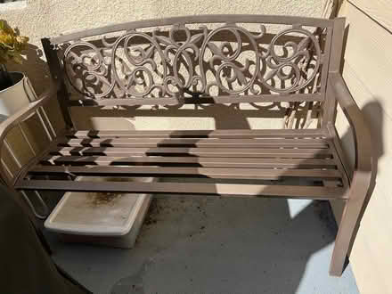 Photo of free Garden bench (San Ramon) #1
