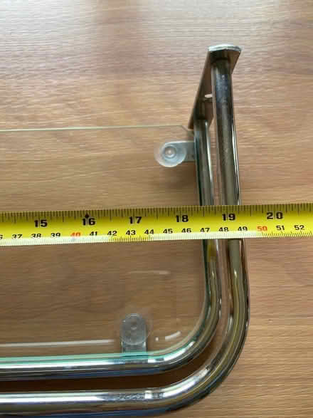 Photo of free Glass & Chrome bathroom shelf (Warden Hill GL51) #3