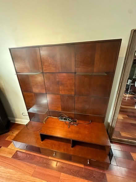 Photo of free Large wooden entertainment unit (Fishtown, Philadelphia, PA) #1