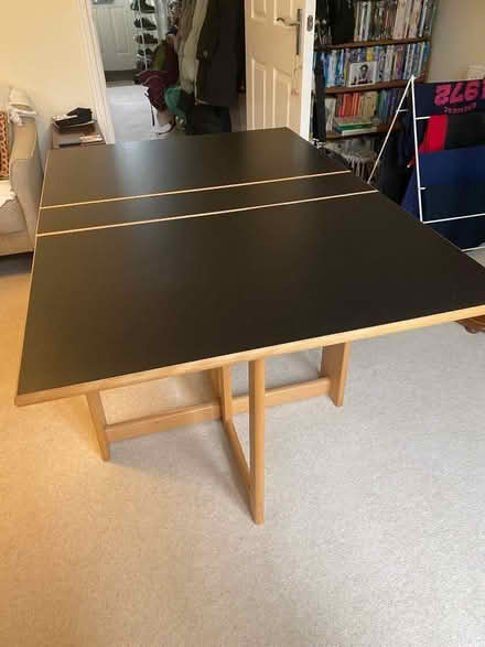 Photo of free Folding wooden table (Hurstpierpoint BN6) #1