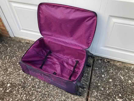 Photo of free Suitcase (large, purple) (West Hitchin SG5) #2