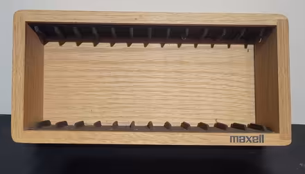 Photo of free Wood Cassette Holder (Brooklyn) #2
