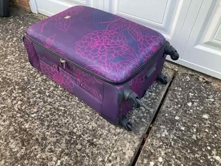 Photo of free Suitcase (large, purple) (West Hitchin SG5) #1