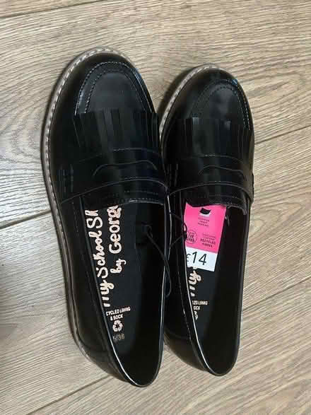 Photo of free Unworn school shoes (Stepney Green E1) #1