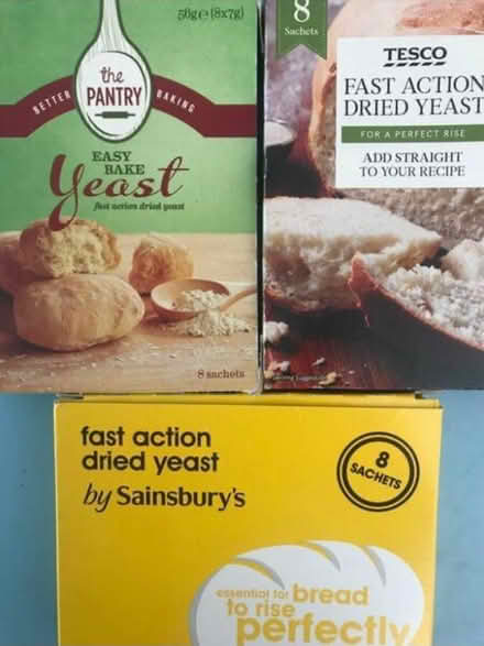 Photo of free Dried yeast sachets (L25, Woolton) #1