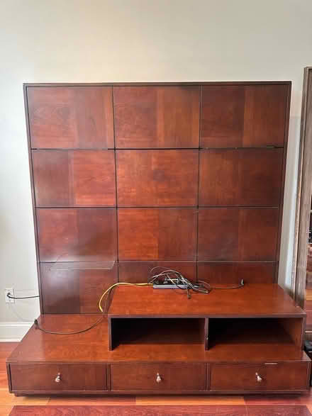 Photo of free Large wooden entertainment unit (Fishtown, Philadelphia, PA) #3