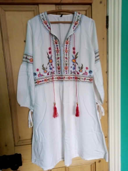Photo of free Embroidered. Cotton dress (St Leonards Green TN38) #1