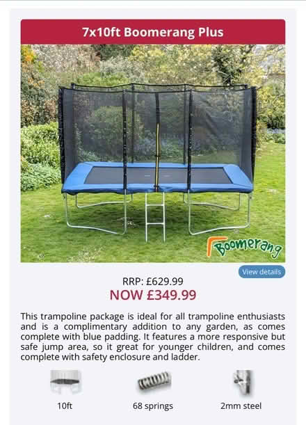 Photo of free Trampoline (Beckenham) #3