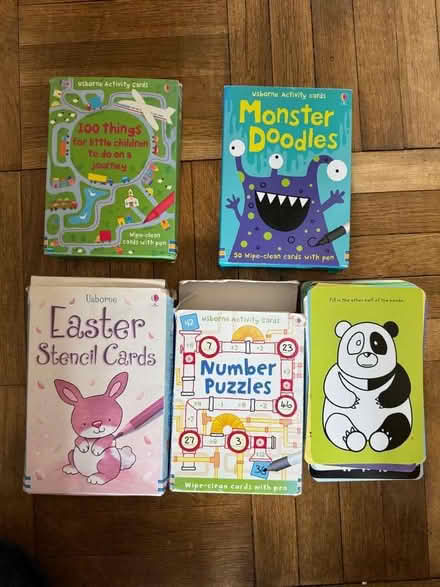 Photo of free Usbourne Activity Cards /games (Marshalswick AL4) #1