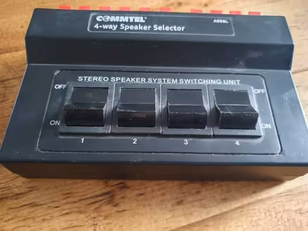 Photo of free Stereo speaker switching unit (four way) (Whitley Bay NE26) #1