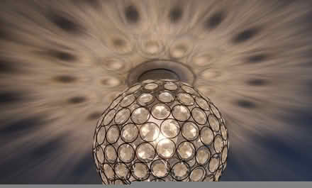 Photo of free Globe lampshade (Hatch Warren Farm RG22) #2