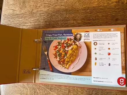 Photo of free Gusto ringbinder with 6 recipes (Starbeck HG2) #2