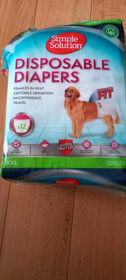 Photo of free Opened xxl dog nappies (Ponders End EN3) #1