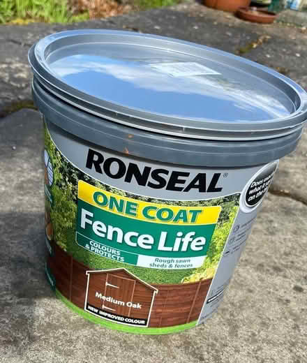 Photo of free Ronseal Fence Life fence stain (Riverside B98) #1