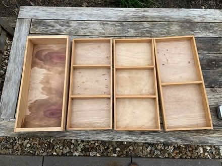 Photo of free Wooden hobby trays (Farncombe GU7) #1