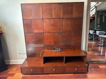 Photo of free Large wooden entertainment unit (Fishtown, Philadelphia, PA) #2