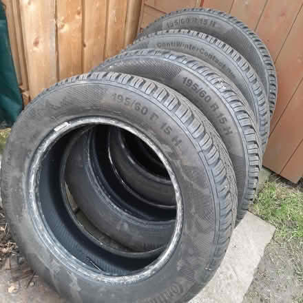 Photo of free Winter Tyres 195/60 R15H (Seaton Burn NE13) #2