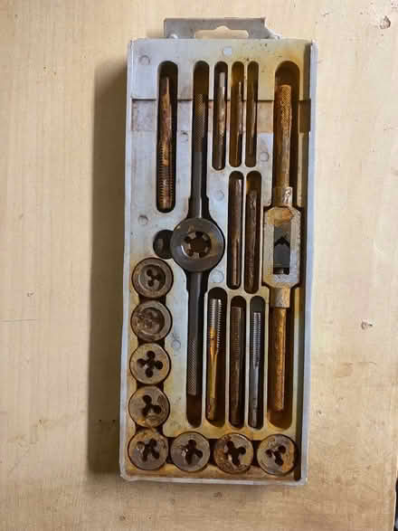 Photo of free Tap and Die set (metric) (Broseley TF12) #2