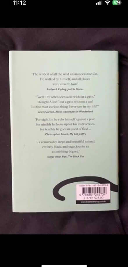 Photo of free Literary cats book rg24 (Basingstoke) #2