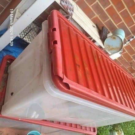 Photo of free Plastic storage containers (E16) #1