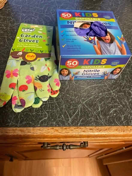 Photo of free Kids disposable & gardening gloves (HA2) #1