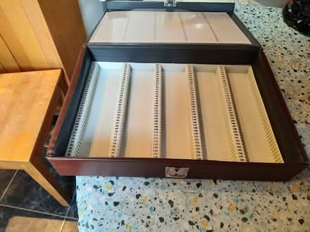 Photo of free Two slide boxes (Ashtead KT21) #1