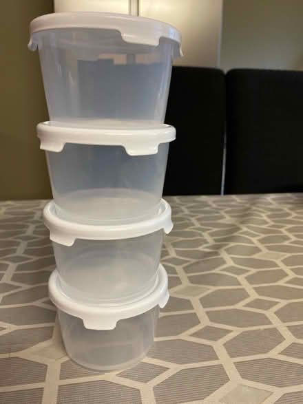 Photo of free Plastic storage pots (HA2) #1