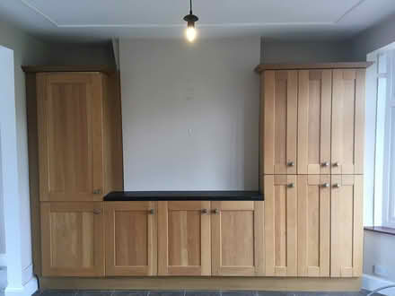 Photo of free Kitchen cupboard doors+hinges (Berrylands KT5) #1