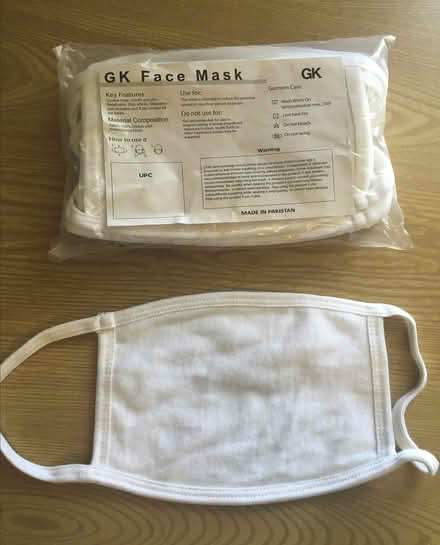 Photo of free 100 New Cotton Facemasks (Lee, MA) #1