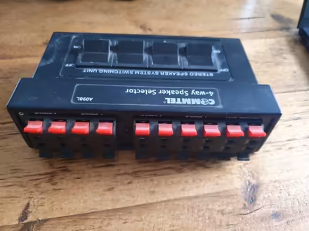 Photo of free Stereo speaker switching unit (four way) (Whitley Bay NE26) #2